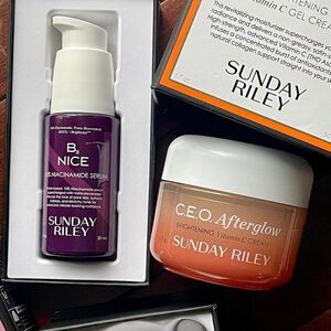 Sunday Riley  B3 Nice 10% Niacinamide Serum & Vitamin C Moisturizer SAVE $50